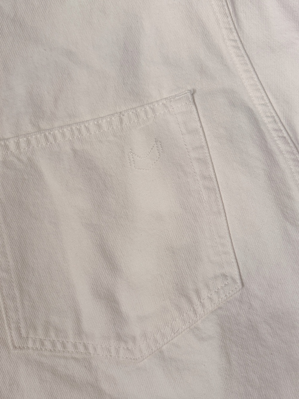 Show Me Your MuMu Cream Denim Short Overalls Coastal Cowgirl Festival Shorts Med - Picture 7 of 9